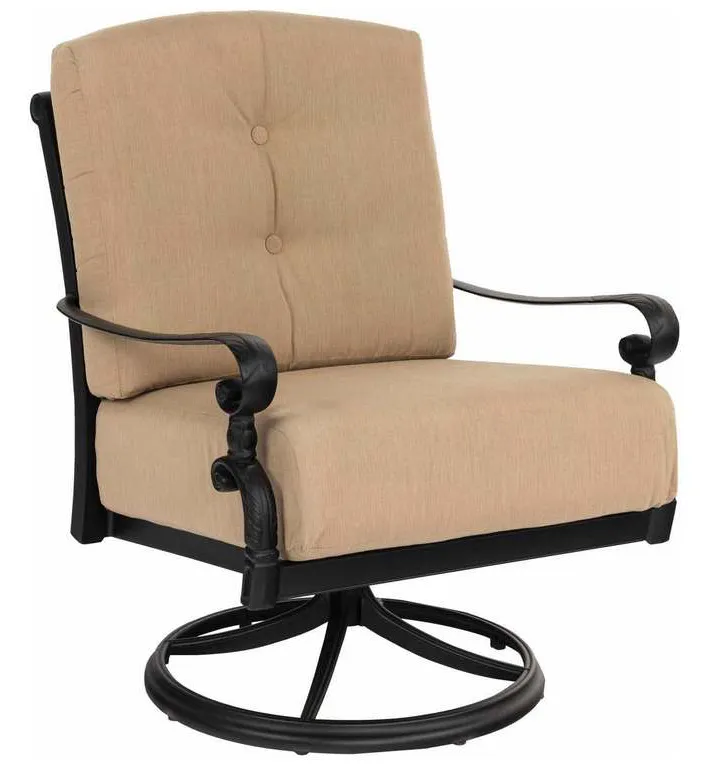 Woodard 1K0477 Avondale Cushion Swivel Rocking Lounge Chair Woodard 1K0477 Avondale Cushion Swivel Rocking Lounge Chair