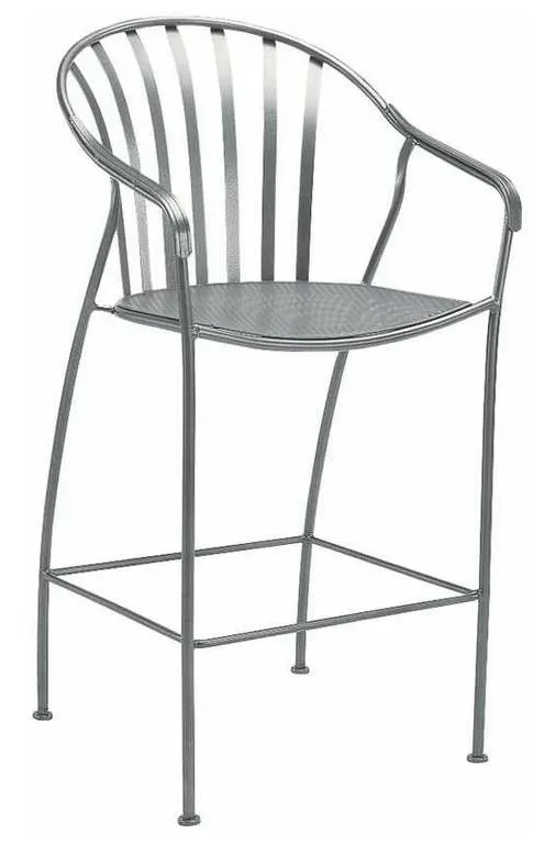 Woodard 310081 Valencia Stationary Bar Stool Woodard 310081 Valencia Stationary Bar Stool