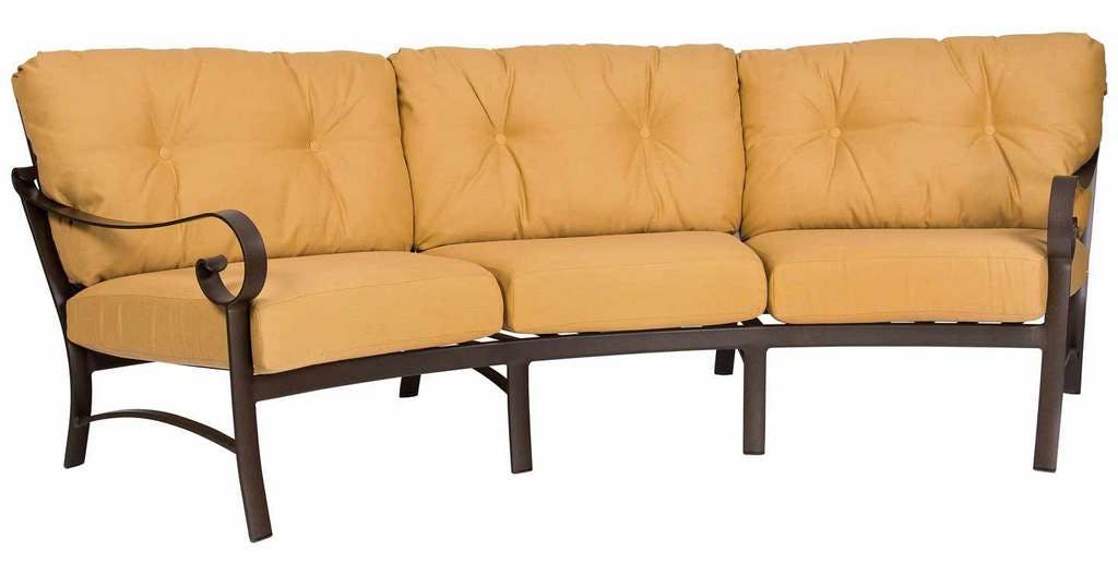 Woodard 690464M Belden Cushion Crescent Sofa Woodard 690464M Belden Cushion Crescent Sofa