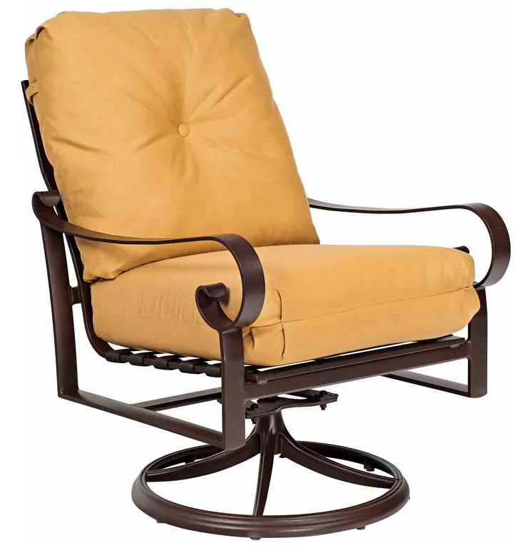 Woodard 690477M Belden Cushion Swivel Rocking Lounge Chair Woodard 690477M Belden Cushion Swivel Rocking Lounge Chair