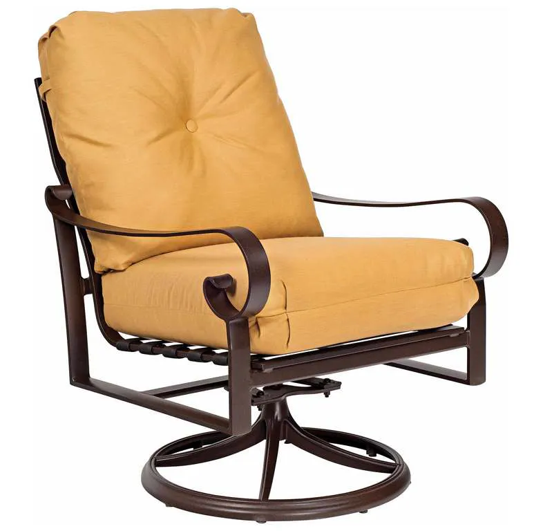 Woodard 690477M Belden Cushion Swivel Rocking Lounge Chair Woodard 690477M Belden Cushion Swivel Rocking Lounge Chair