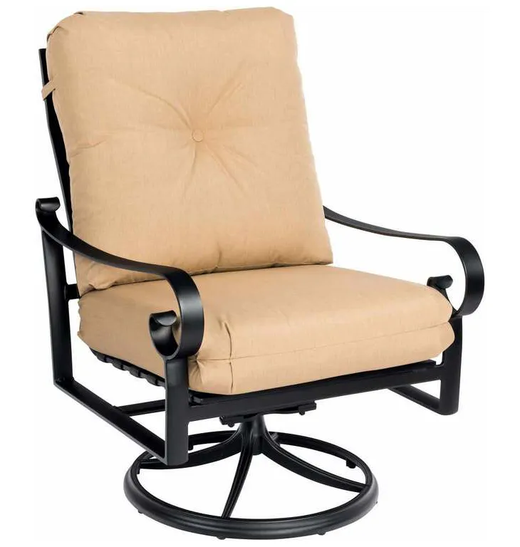 Woodard 690677M Belden Cushion Big Mans Swivel Rocking Lounge Chair Woodard 690677M Belden Cushion Big Mans Swivel Rocking Lounge Chair