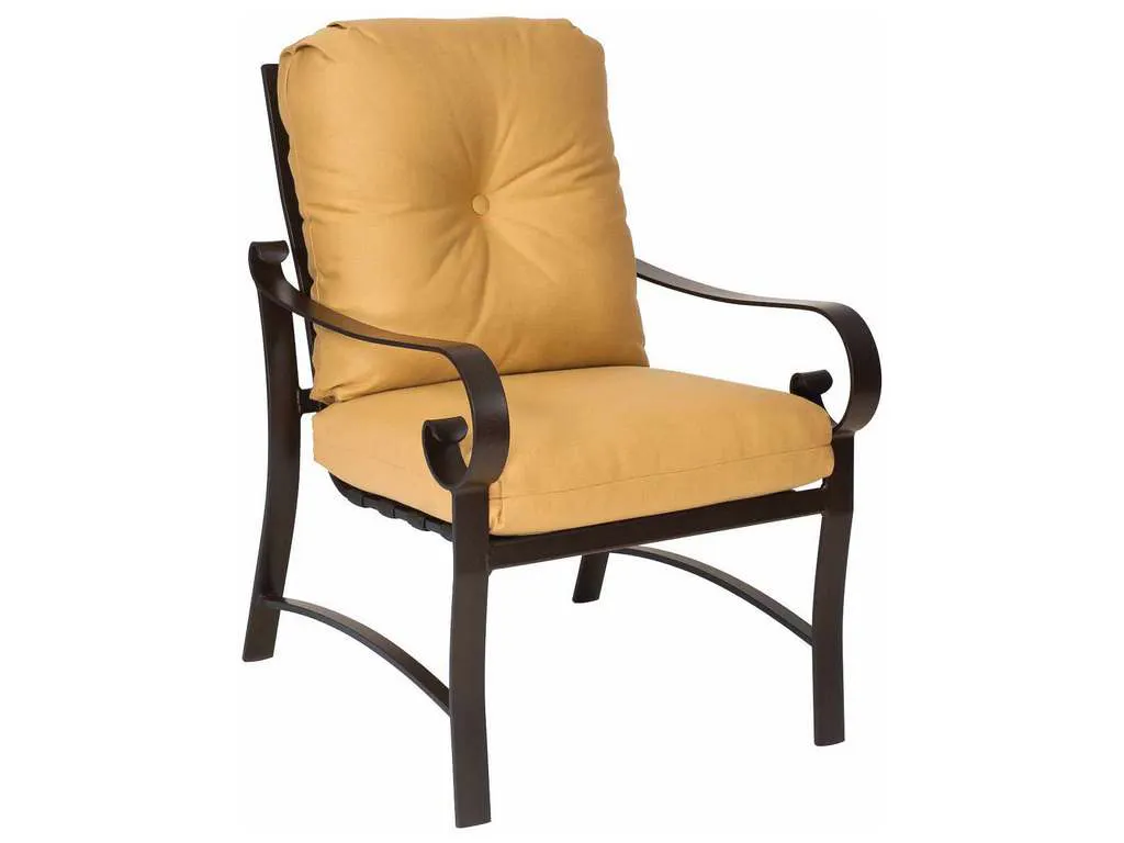 Woodard 690401M Belden   Cushion Dining Armchair
