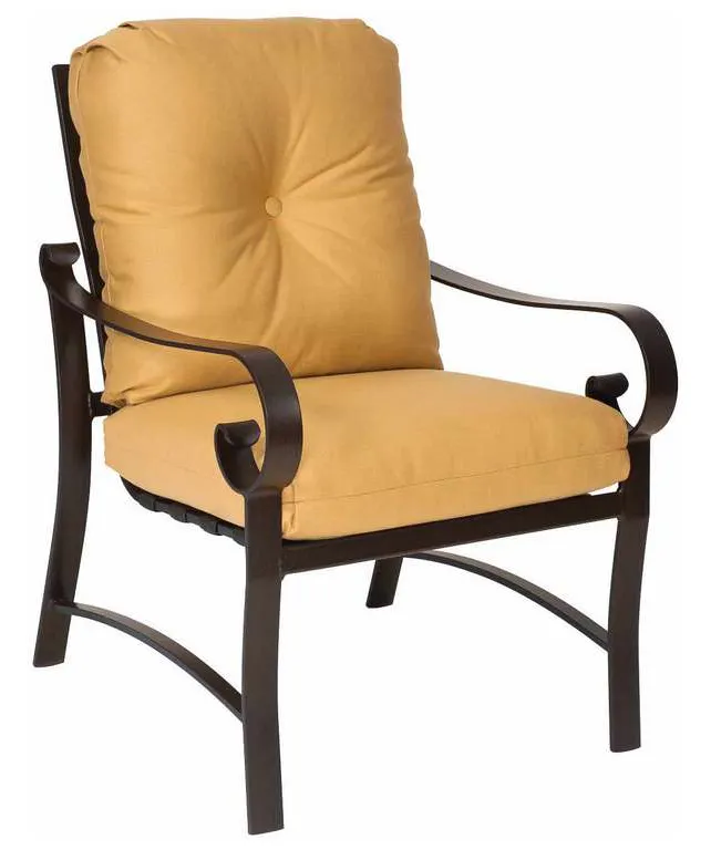 Woodard 690401M Belden Cushion Dining Armchair Woodard 690401M Belden Cushion Dining Armchair