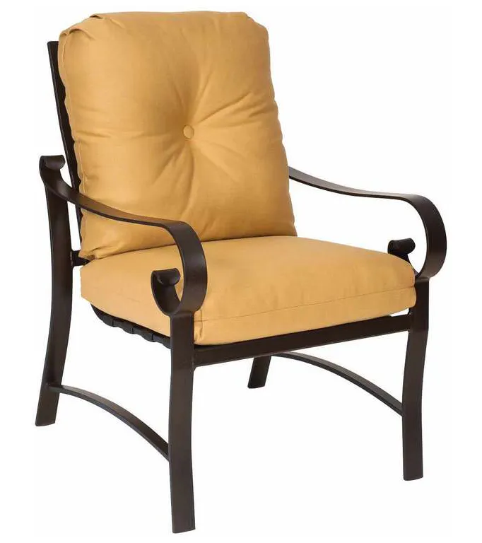 Woodard 690401M Belden Cushion Dining Armchair Woodard 690401M Belden Cushion Dining Armchair