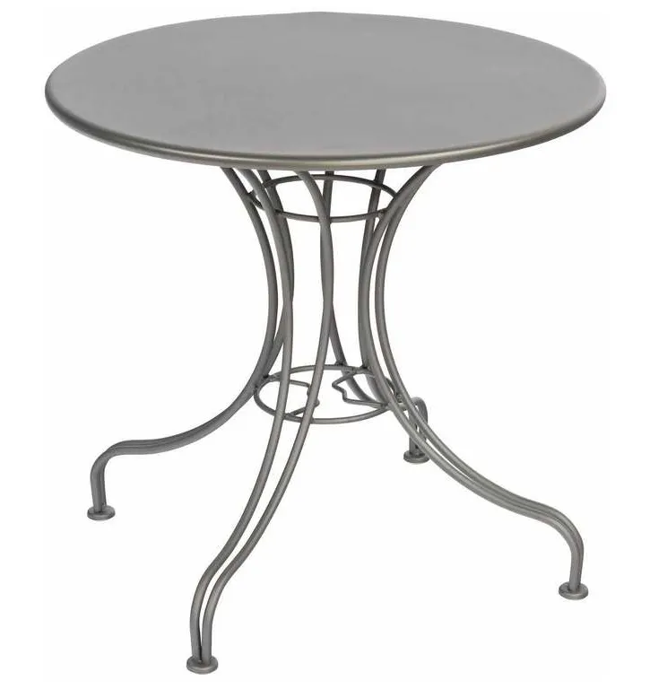 Woodard 13L4RD30 Solid Iron 30 inch Round Bistro Table with Universal Base Woodard 13L4RD30 Solid Iron 30 inch Round Bistro Table with Universal Base