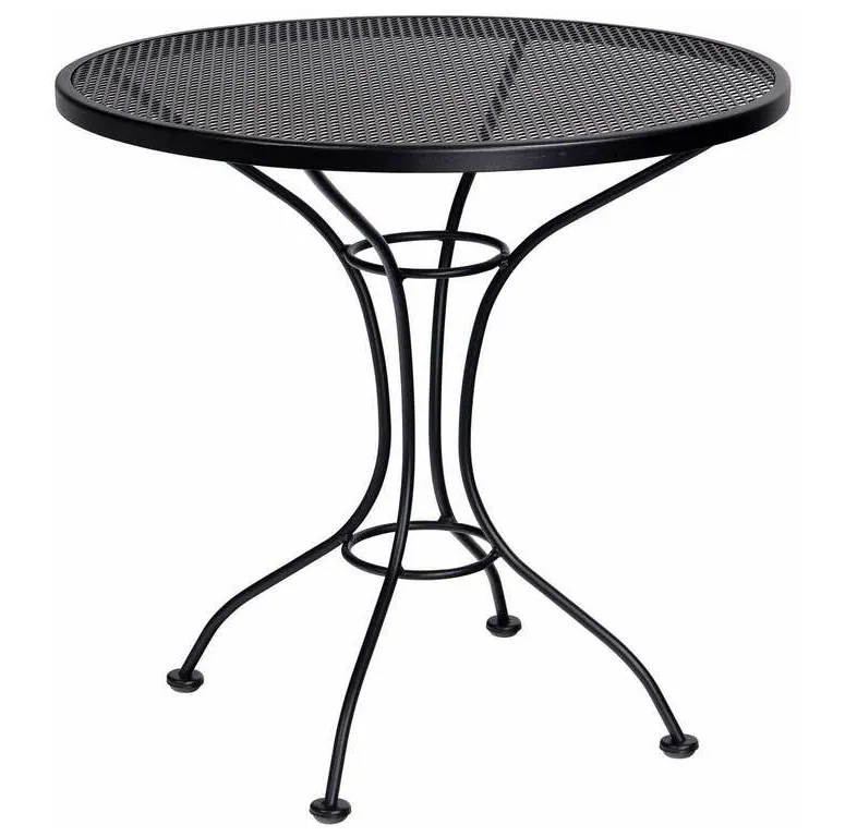 Woodard 380134 30 inch Round Mesh Top Bistro Table Woodard 380134 30 inch Round Mesh Top Bistro Table