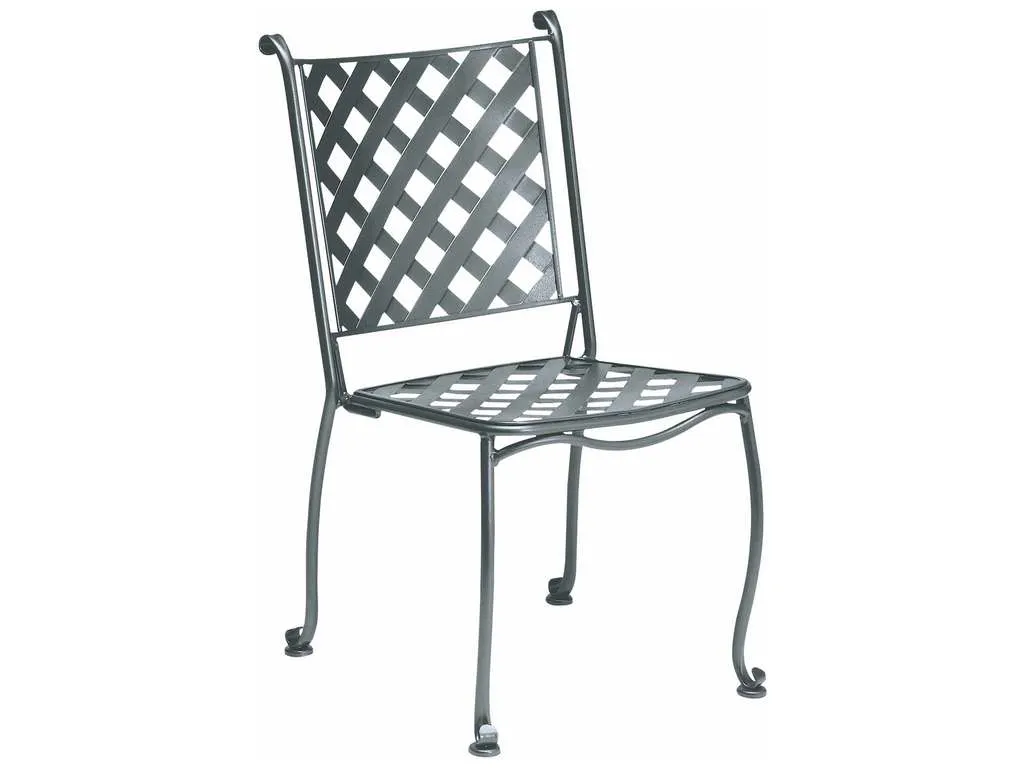 Woodard 7F0002  Maddox Bistro Side Chair Stackable