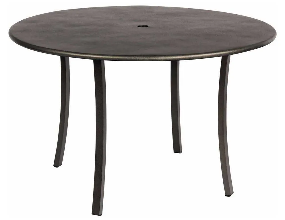 Woodard S508702 Canaveral Round Umbrella Table Woodard S508702 Canaveral Round Umbrella Table