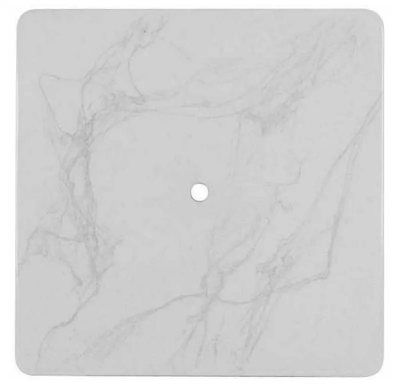 Woodard 0FC37 Carrera 36 inch Square Fiberglass Faux Travertine Top Woodard 0FC37 Carrera 36 inch Square Fiberglass Faux Travertine Top