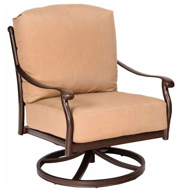 Woodard 3Y0477 Casa Swivel Rocking Lounge Chair Woodard 3Y0477 Casa Swivel Rocking Lounge Chair