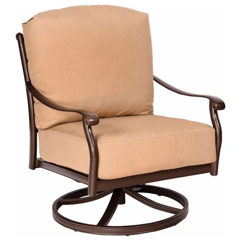 Woodard 3Y0477 Casa Swivel Rocking Lounge Chair Woodard 3Y0477 Casa Swivel Rocking Lounge Chair