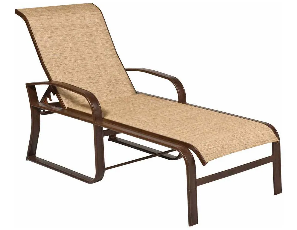 Woodard 2FH470 Cayman Isle Sling Adjustable Chaise Lounge Woodard 2FH470 Cayman Isle Sling Adjustable Chaise Lounge