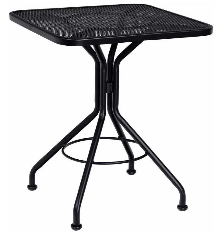 Woodard 280024 Mesh Contract+ 24 inch Square Bistro Table Woodard 280024 Mesh Contract+ 24 inch Square Bistro Table