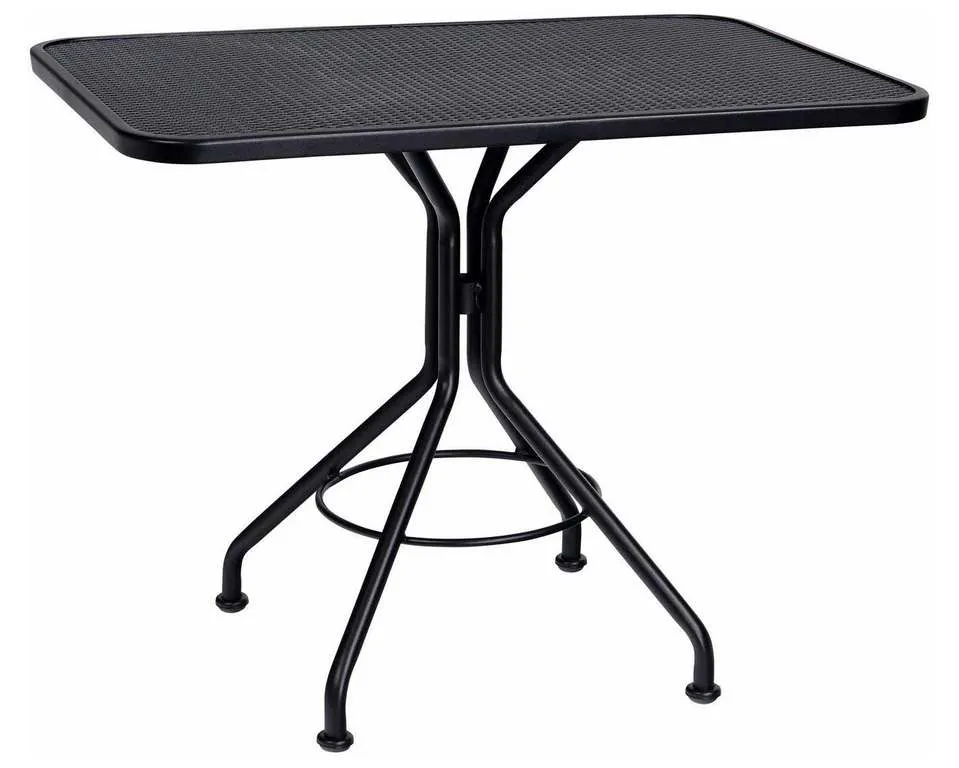 Woodard 280047 Mesh Top Set-Up 24 inch x 36 inch Rectangular Dining Table Woodard 280047 Mesh Top Set-Up 24 inch x 36 inch Rectangular Dining Table