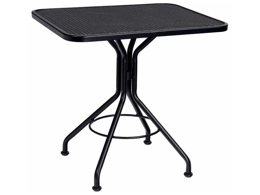 Woodard 280092  Mesh Contract+ 24 inch x 30 inch Bistro Table