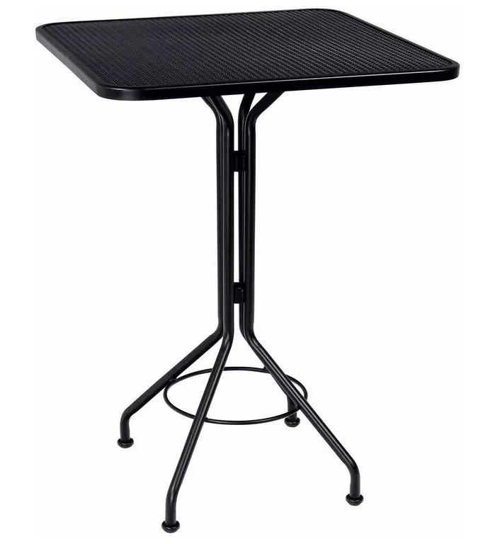 Woodard 280098 Mesh Contract+ 30 inch Square Bar Height Table Woodard 280098 Mesh Contract+ 30 inch Square Bar Height Table
