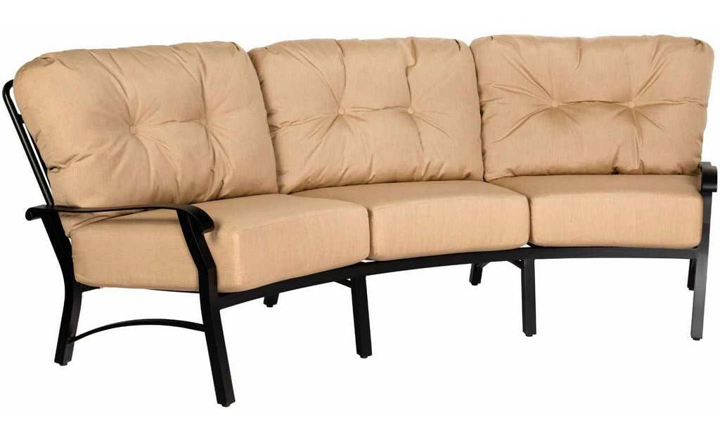 Woodard 4Z0464 Cortland Cushion Crescent Sofa Woodard 4Z0464 Cortland Cushion Crescent Sofa