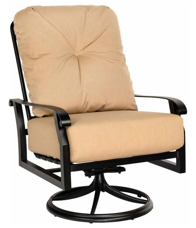 Woodard 4Z0677 Cortland Cushion Big Mans Swivel Rocking Lounge Chair Woodard 4Z0677 Cortland Cushion Big Mans Swivel Rocking Lounge Chair