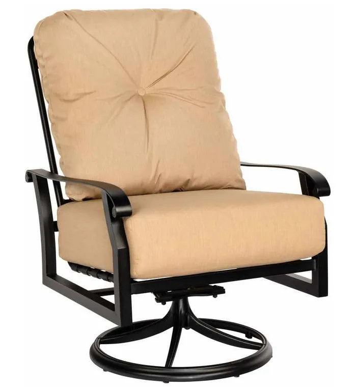 Woodard 4Z0677 Cortland Cushion Big Mans Swivel Rocking Lounge Chair Woodard 4Z0677 Cortland Cushion Big Mans Swivel Rocking Lounge Chair