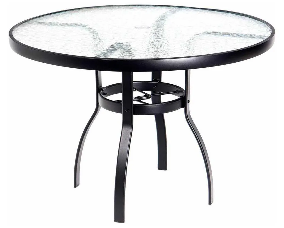 Woodard 826142W Deluxe 42 inch Umbrella Table Woodard 826142W Deluxe 42 inch Umbrella Table