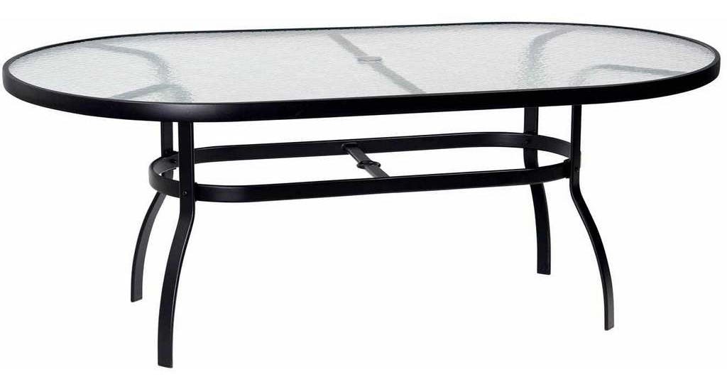 Woodard 826174W Deluxe 42 inch x 74 inch Umbrella Table Woodard 826174W Deluxe 42 inch x 74 inch Umbrella Table