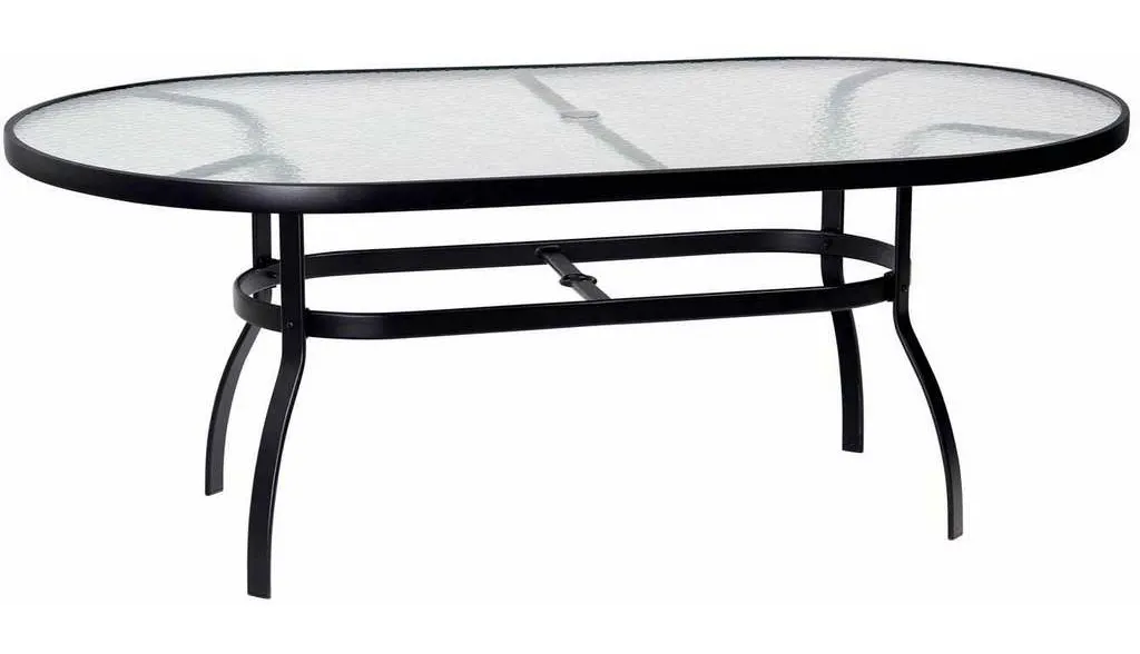 Woodard 826174W Deluxe 42 inch x 74 inch Umbrella Table Woodard 826174W Deluxe 42 inch x 74 inch Umbrella Table