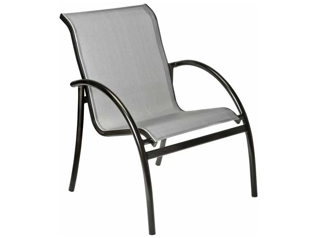 Woodard 5D0401 Tribeca Dining Arm Chair Stackable