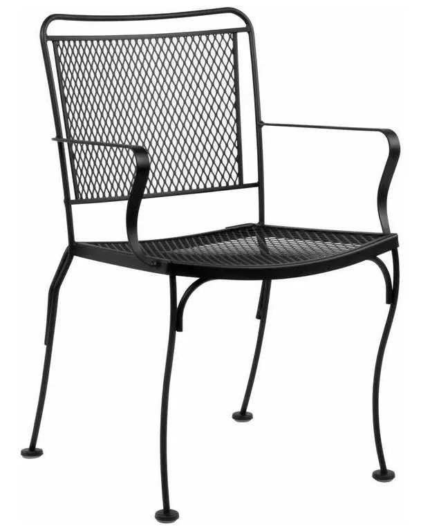 Woodard 130001 Constantine Dining Arm Chair | Stackable Woodard 130001 Constantine Dining Arm Chair | Stackable