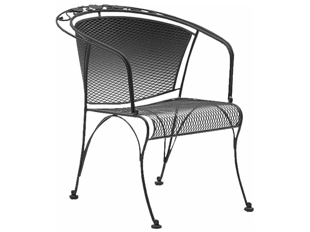 Woodard 400010 Briarwood Barrel Dining Arm Chair