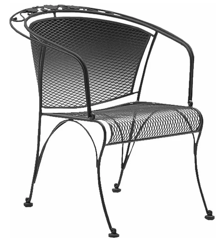 Woodard 400010 Briarwood Barrel Dining Arm Chair Woodard 400010 Briarwood Barrel Dining Arm Chair