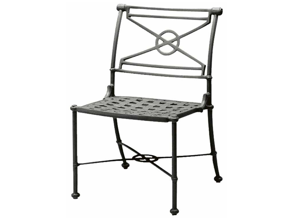 Woodard 850412 Delphi Dining Side Chair without Cushion