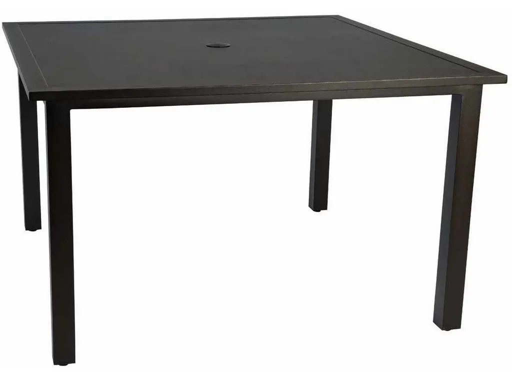 Woodard 710848 Elemental Square Umbrella Table Woodard 710848 Elemental Square Umbrella Table