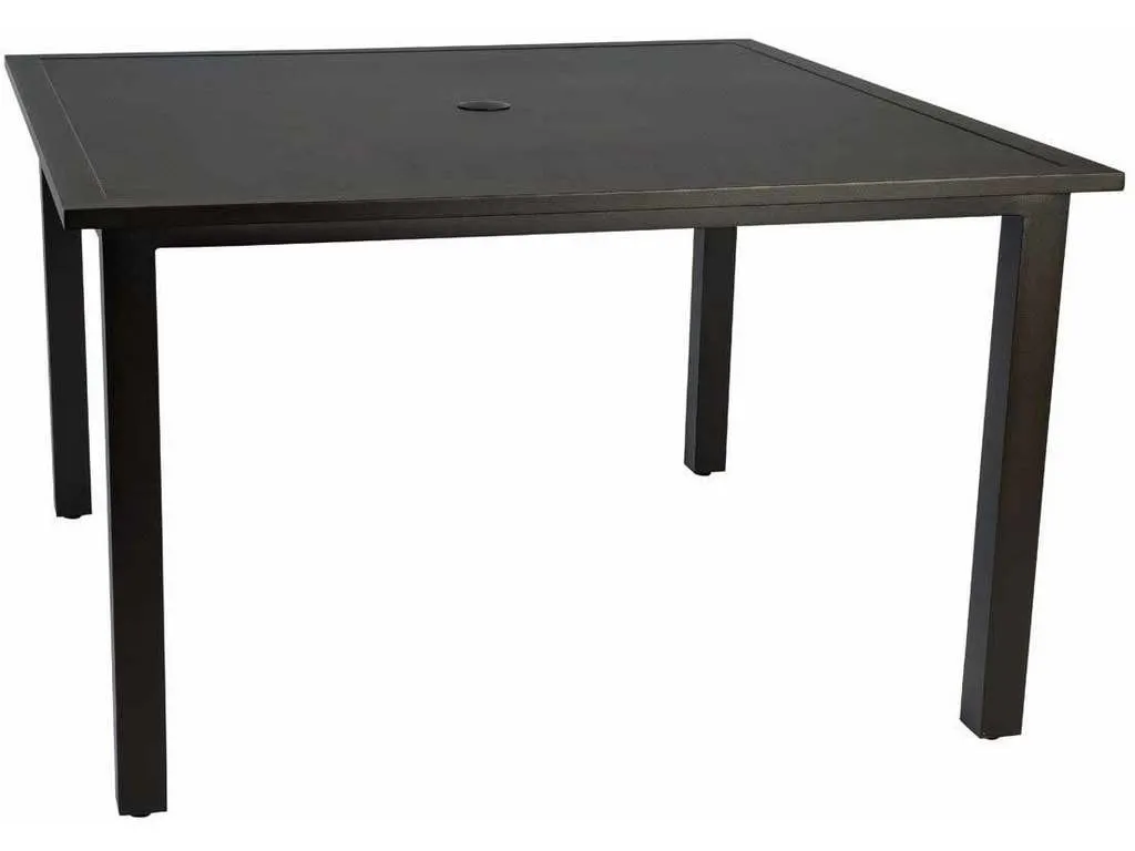 Woodard 710848 Elemental Square Umbrella Table Woodard 710848 Elemental Square Umbrella Table