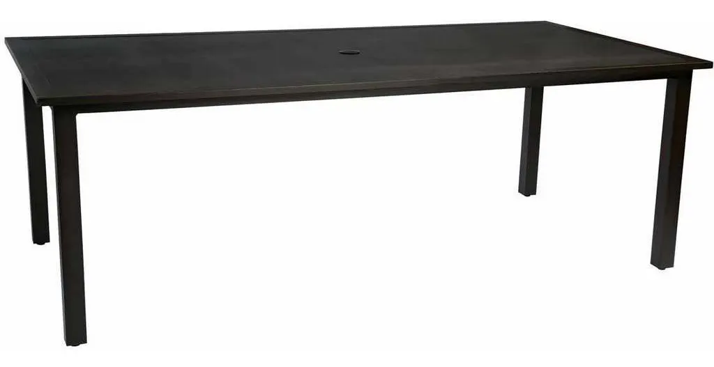 Woodard 710884 Elemental Rectangular Umbrella Table Woodard 710884 Elemental Rectangular Umbrella Table