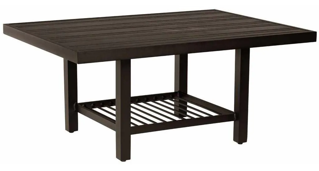 Woodard 4V4500 02645 Tri Slat Complete Tables Rectangular Coffee Table Woodard 4V4500 02645 Tri Slat Complete Tables Rectangular Coffee Table