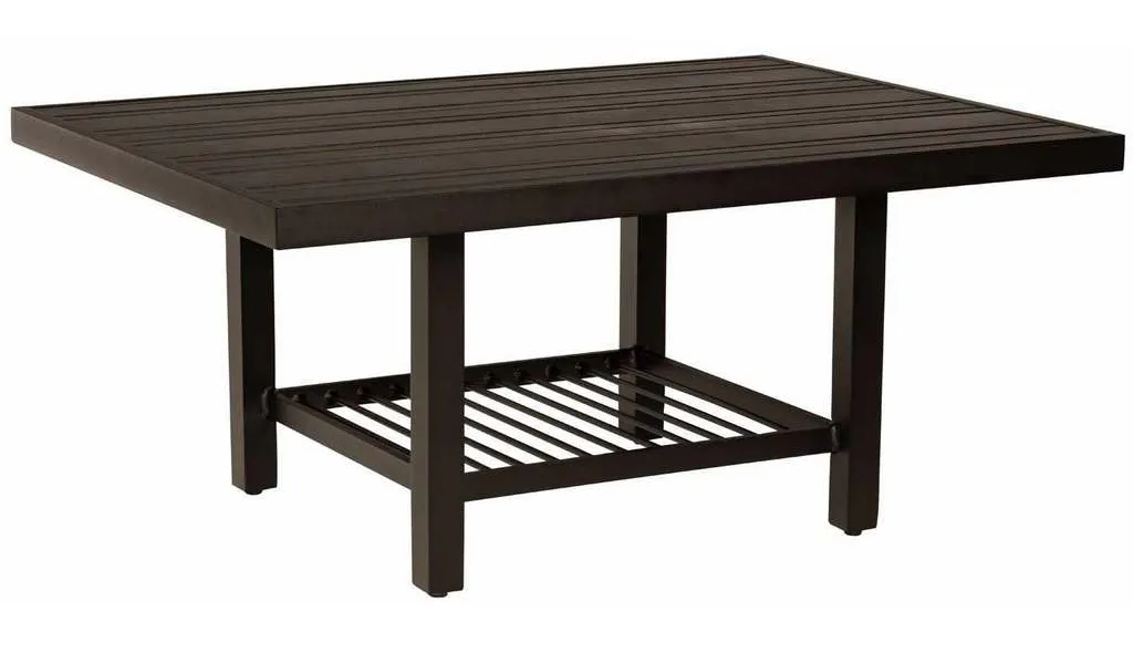 Woodard 4V4500 02645 Tri Slat Complete Tables Rectangular Coffee Table Woodard 4V4500 02645 Tri Slat Complete Tables Rectangular Coffee Table
