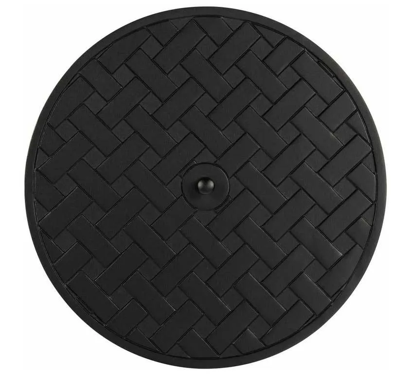 Woodard 04911 Thatch Round Replacement Fire Table Burner Cover Woodard 04911 Thatch Round Replacement Fire Table Burner Cover
