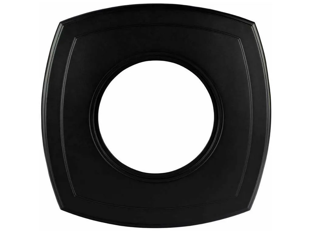 Woodard 09236FP  Beaded Edge 35 inch Square Round Edge Fire Table Top with Burner Cover
