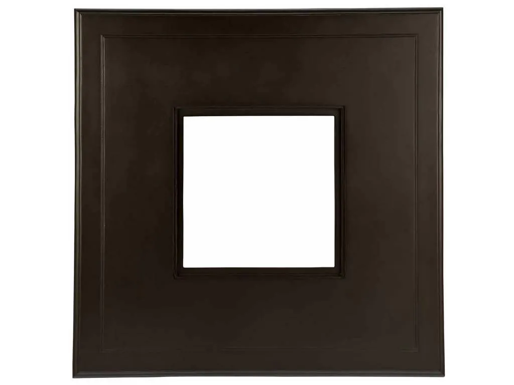 Woodard 09242FP  Beaded Edge 42 inch Square Fire Table Top with Burner Cover