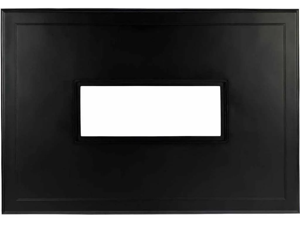 Woodard 09246FP  Beaded Edge 42 inch x 60 inch Rectangular Fire Table Top with Burner Cover