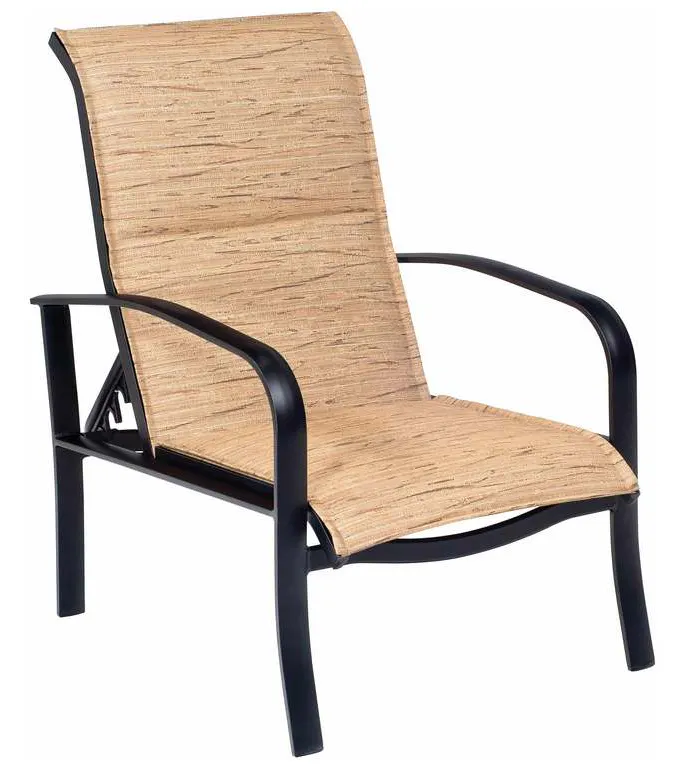 Woodard 2P0535 Fremont Padded Sling Adjustable Lounge Chair Woodard 2P0535 Fremont Padded Sling Adjustable Lounge Chair