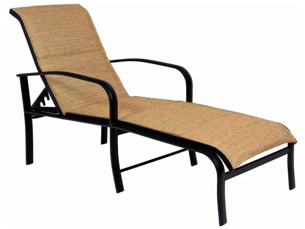 Woodard 2PH570 Fremont Padded Sling Adjustable Chaise Lounge Woodard 2PH570 Fremont Padded Sling Adjustable Chaise Lounge