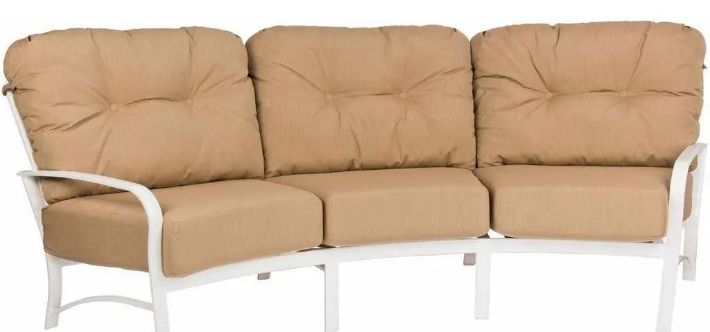 Woodard 9U0464 Fremont Crescent Sofa Woodard 9U0464 Fremont Crescent Sofa