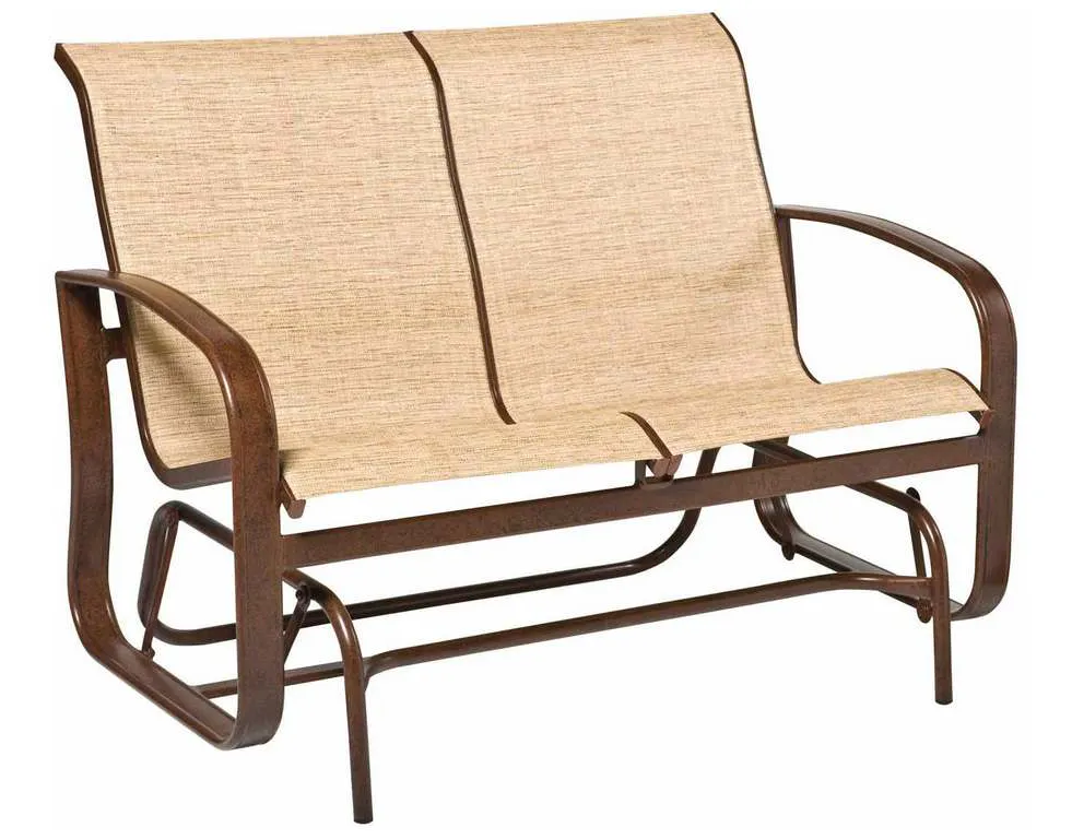 Woodard 2FX473 Cayman Isle Sling Gliding Love Seat Woodard 2FX473 Cayman Isle Sling Gliding Love Seat