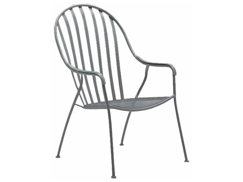 Woodard 310006 Valencia High Back Barrel Chair Stackable