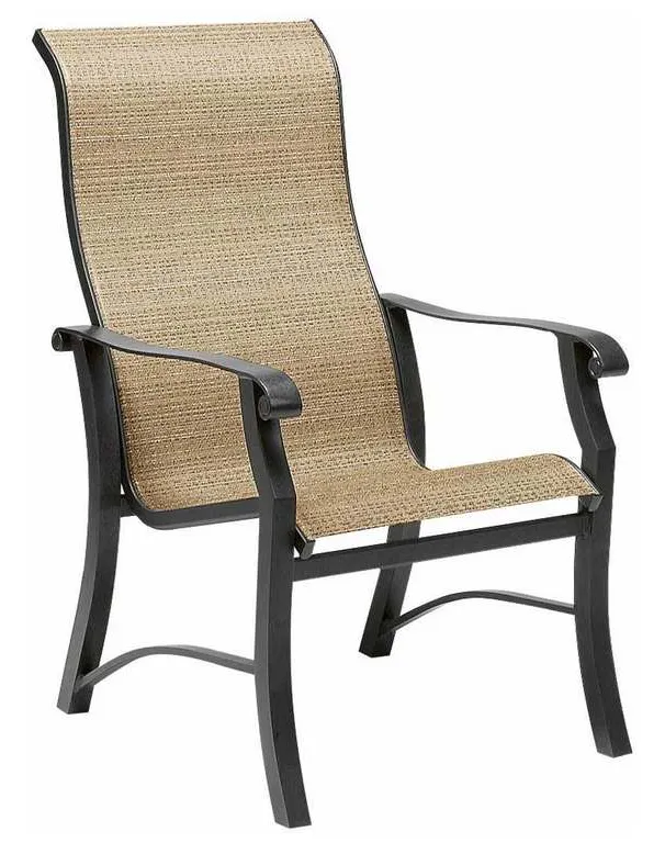 Woodard 42H426 Cortland High-Back Dining Arm Chair Woodard 42H426 Cortland High-Back Dining Arm Chair