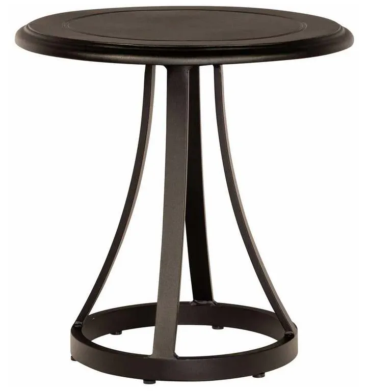 Woodard 5Y2200 09222 Solid Cast Complete Tables Round End Table Woodard 5Y2200 09222 Solid Cast Complete Tables Round End Table
