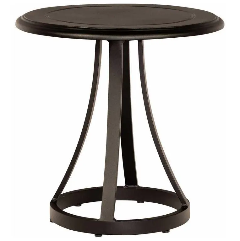 Woodard 5Y2200 09222 Solid Cast Complete Tables Round End Table Woodard 5Y2200 09222 Solid Cast Complete Tables Round End Table