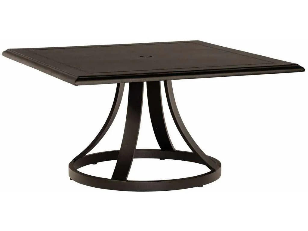 Woodard 5Y5400  09236 Solid Cast Complete Tables Square Coffee Table